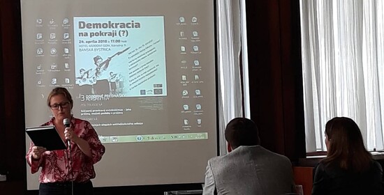 Gallery: Democracy on the Brink in Banská Bystrica