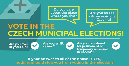 Vote in the Czech municipal elections!